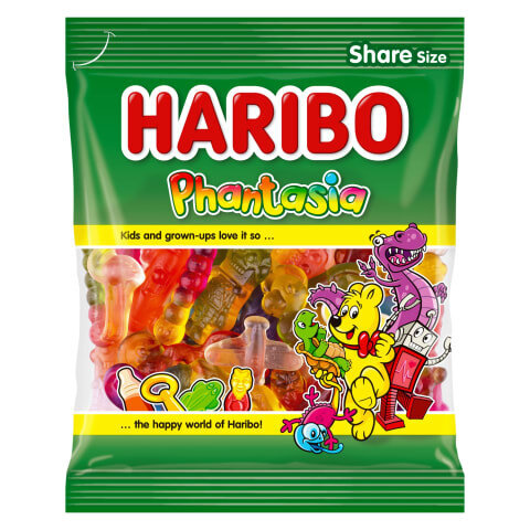 Haribo Phantasia kummikommid, 175 g hind ja info | Maiustused | kaup24.ee