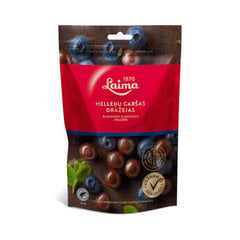 Mustikad tumedas šokolaadis Laima, 140 g hind ja info | Pähklid, seemned, kuivatatud puuviljad | kaup24.ee