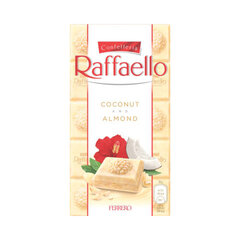 Valge šokolaad Raffaello, 90 g hind ja info | Maiustused | kaup24.ee