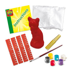 Kipsvalu + värvid Kot 01218 12182 hind ja info | Arendavad mänguasjad | kaup24.ee