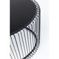 Diivanilaud Wire Uno, must 60 x 90 cm hind ja info | Diivanilauad | kaup24.ee