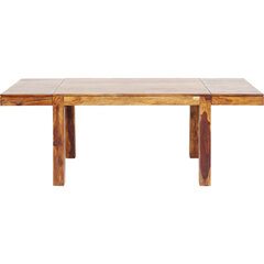 Раздвижной стол Momo, коричневый цена и информация | Кухонные и обеденные столы | kaup24.ee