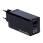 GaN Wozinsky WWCG011, 65 W., USB-C QC 3.0 PD-portidega, must hind ja info | Mobiiltelefonide laadijad | kaup24.ee