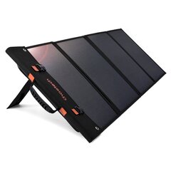 Туристическое зарядное устройство на солнечных батареях, Choetech SC008-V21, складное, 120 Вт, черный цена и информация | Комплектующие для солнечных электростанций | kaup24.ee