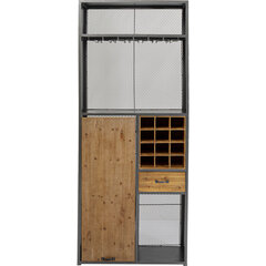 Шкаф барный Chalet, 201 x 80 x 134 см цена и информация | Шкафы | kaup24.ee