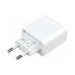 Reisilaadija, Xiaomi Combo, USB/USB-C, 33 W., PD, kiirlaadija, valge hind ja info | Mobiiltelefonide laadijad | kaup24.ee