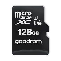 MicroCard, 128 Гб., micro SD, XC, UHS-I Class 10, SD адаптер, черный цена и информация | Карты памяти | kaup24.ee
