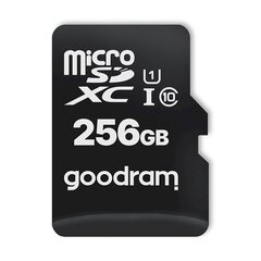 Микрокарта, 256 Гб, micro SD, XC, UHS-I Class 10, SD-адаптер, черный цена и информация | Карты памяти | kaup24.ee