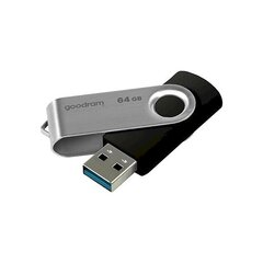 USB-носитель, карта памяти, 64 Гб., 3.2 Gen 1 UTS3, черный цена и информация | USB накопители | kaup24.ee