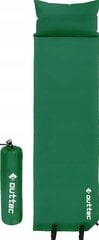 Самонадувающийся коврик Outtec, 53 см x 186 см x 2,5 см, зеленый цена и информация | Надувные матрасы и мебель | kaup24.ee