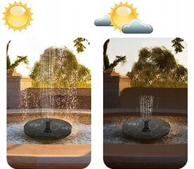 Отель Плавающий фонтан с солнечной батареей цена и информация | Декорации для сада | kaup24.ee