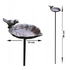 Ванночка для птиц с декоративной птицей, 3М цена и информация | Декорации для сада | kaup24.ee