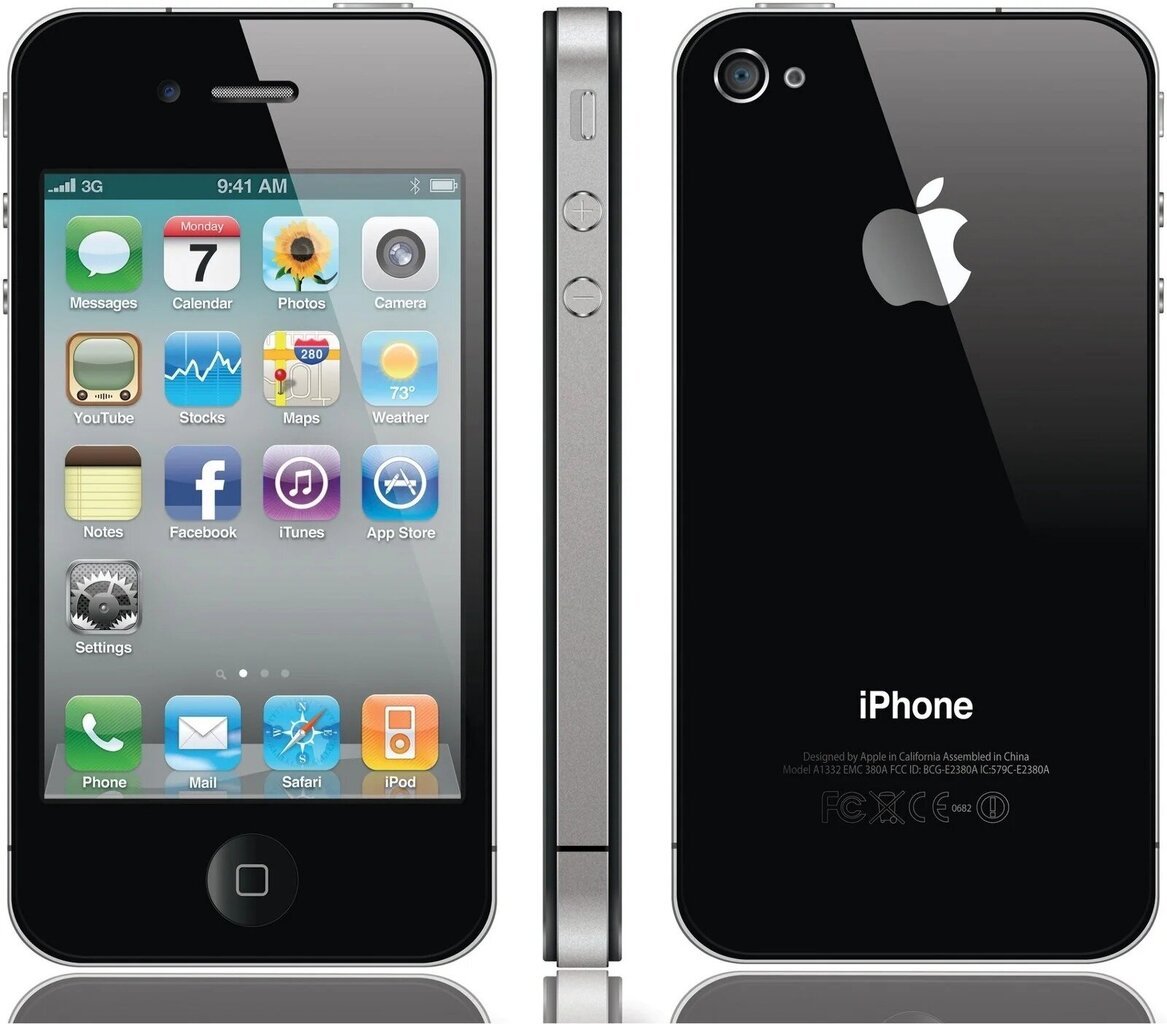 Apple iPhone 4 16GB (Klass A (Väga hea)) цена и информация | Telefonid | kaup24.ee