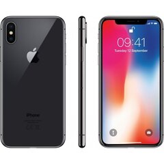 Apple iPhone X 256GB (Klass A (Väga hea)) hind ja info | Telefonid | kaup24.ee