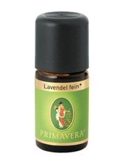 Eeterlik õli Primavera Essential Oil Lavender Fine, 5 ml hind ja info | Eeterlikud ja kosmeetilised õlid | kaup24.ee