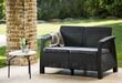 Aiadiivan plastikust Curver Corfu love seat, hall hind ja info | Aiatoolid | kaup24.ee