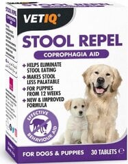 Vetiq Stool Repel antikoprofaagi preparaat koertele, 30 tk. hind ja info | Hooldusvahendid loomadele | kaup24.ee