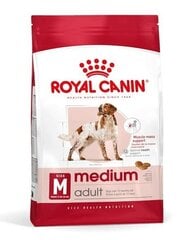 Royal Canin Adult Medium BF kodulinnulihaga keskmistest tõugudest täiskasvanud koertele, 15 kg hind ja info | Kuivtoit koertele | kaup24.ee