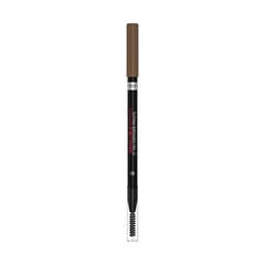 Kulmupliiats L'oreal Infaillible Brows 24H Filling Triangular Pencil, 03 Brunette, 1 ml hind ja info | Kulmuvärvid, -pliiatsid | kaup24.ee