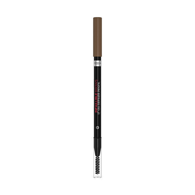 Kulmupliiats L'oreal Infaillible Brows 24H Filling Triangular Pencil, 03 Brunette, 1 ml цена и информация | Kulmuvärvid, -pliiatsid | kaup24.ee