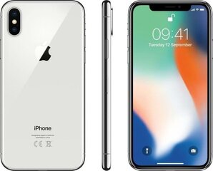 Apple iPhone X 64GB (Klass A (Väga hea)) цена и информация | Мобильные телефоны | kaup24.ee