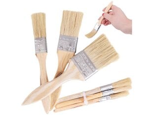 Набор кистей для рисования 3x ENGLISH PAINTING BRUSHES SET цена и информация | Инструменты для краски | kaup24.ee