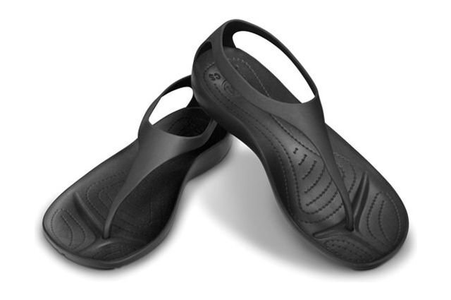 Naiste sandaalid Crocs™ Sexi Flip, must hind ja info | Naiste sandaalid | kaup24.ee