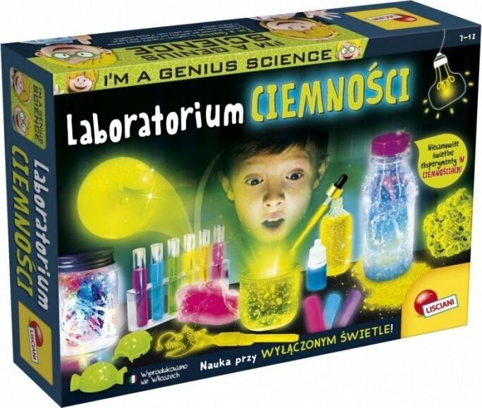 Teadusmäng Lisciani Im A Genius Science Kit Laboratory of Darkness цена и информация | Arendavad mänguasjad | kaup24.ee