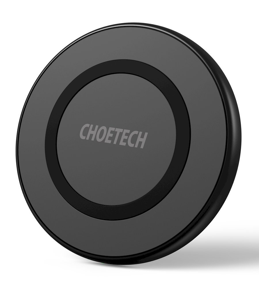 Juhtmeta laadija, Choetech T526-S1, 10W, USB-mikro, USB-kaabel, must hind ja info | Mobiiltelefonide laadijad | kaup24.ee