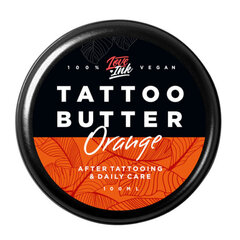 Масло LOVEINK для татуажа Tattoo Butter Orange, 100 мл цена и информация | Кремы, лосьоны для тела | kaup24.ee