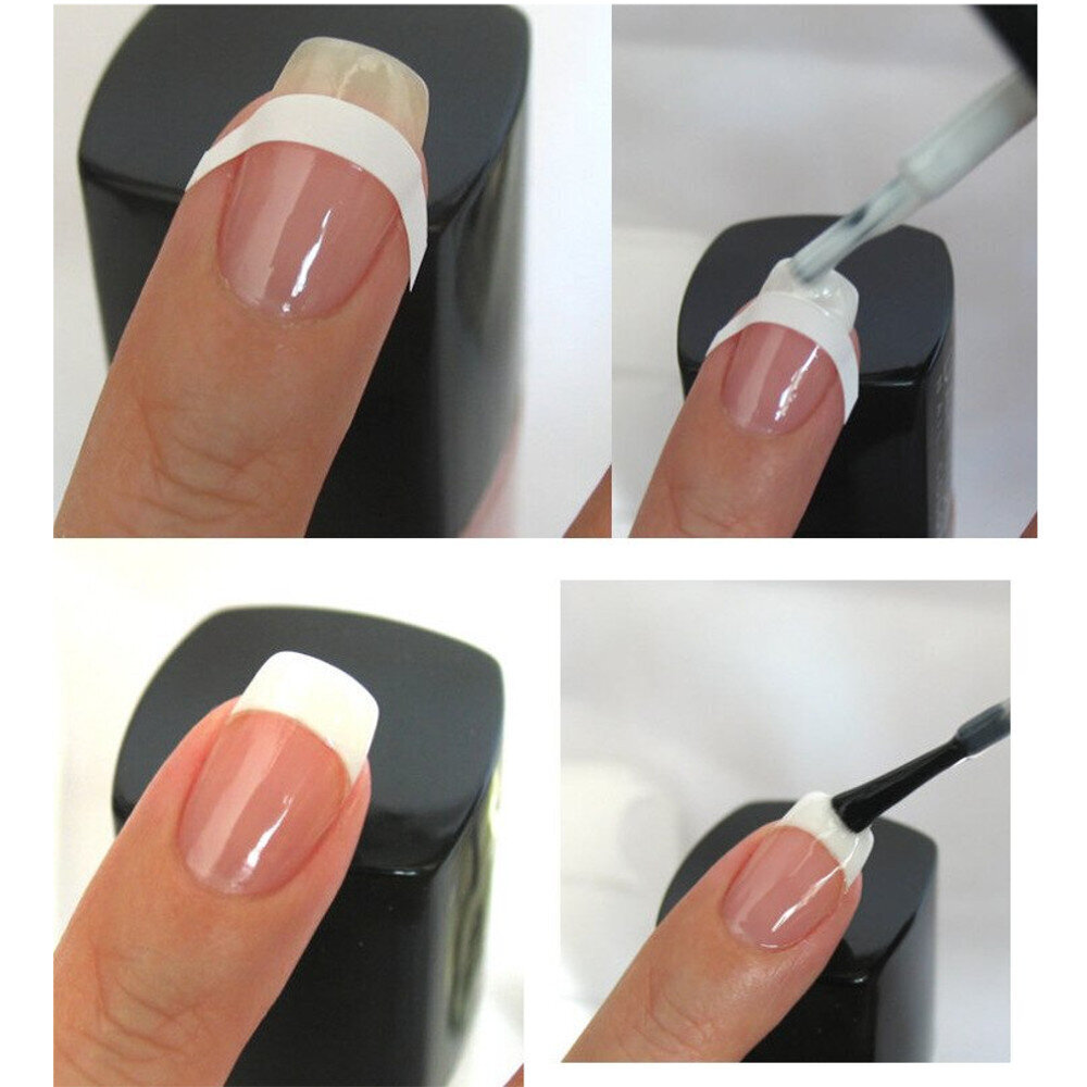 Küünekleebised Paie French Nail Tip Guides, 48 ​​​​tk hind ja info | Maniküüri ja pediküüri tarvikud | kaup24.ee