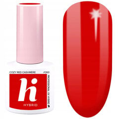 Hübriidküünelakk Hi 360 Cozy Red Cashmere, 5 ml hind ja info | Küünelakid, küünetugevdajad | kaup24.ee