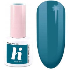 Hübriidküünelakk Hi 354 True Teal, 5 ml hind ja info | Küünelakid, küünetugevdajad | kaup24.ee