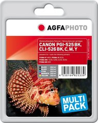 AgfaPhoto APCCLI526SETD hind ja info | Tindiprinteri kassetid | kaup24.ee