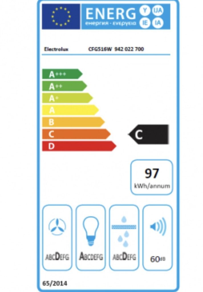 Electrolux CFG516W цена и информация | Õhupuhastid | kaup24.ee