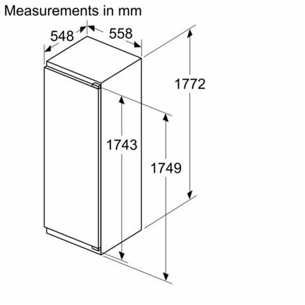 Bosch KIR81ADD0 цена и информация | Külmkapid | kaup24.ee