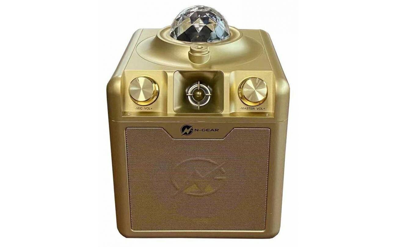 N-Gear Disco Star 710G Gold (DISCOSTAR710G) hind ja info | Kõlarid | kaup24.ee