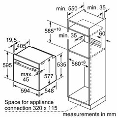 Bosch HBG7221B1 цена и информация | Духовки | kaup24.ee