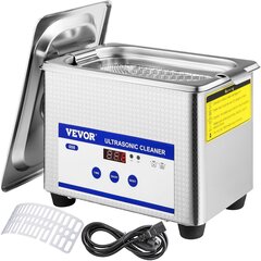 Ультразвуковой очиститель Vevor, 0,8 л цена и информация | Принадлежности для уборки | kaup24.ee