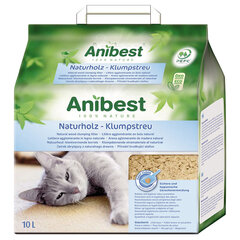 Наполнитель для кошачьего туалета JRS Cat's Best Anibest Eco, 10 л/4,5 кг цена и информация | Наполнители для кошачьих туалетов | kaup24.ee