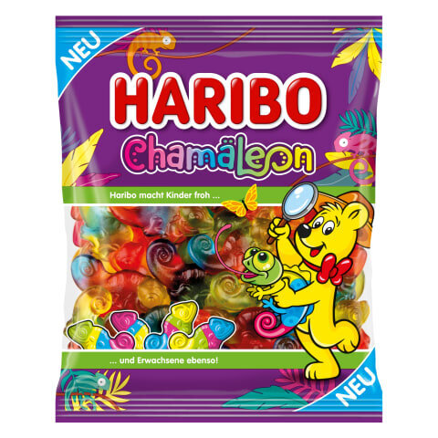 Haribo Kameeleoni kummidkommid, 175 g цена и информация | Maiustused | kaup24.ee