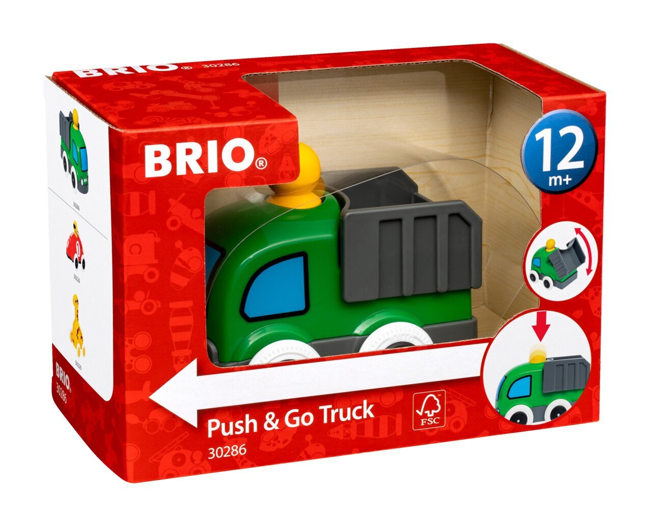 Push & Go Veoauto, Brio hind ja info | Imikute mänguasjad | kaup24.ee