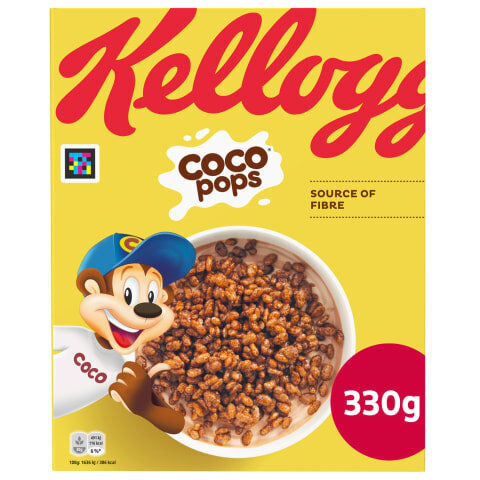 Kellogg's Coco Pops hommikusöögihelbed, 330 g цена и информация | Hommikuhelbed | kaup24.ee