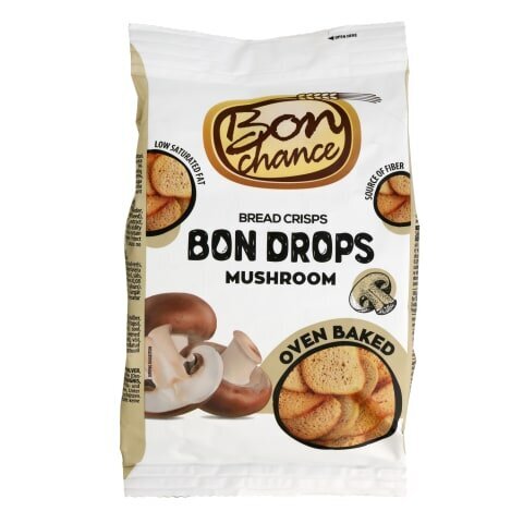 Seenemaitselised leivakrõpsud Bon Chance Bon Drops, 70 g цена и информация | Suupisted, krõpsud | kaup24.ee