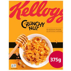 Kellogg's Crunchy Nut Hommikusöögihelbed, 375 g hind ja info | Hommikuhelbed | kaup24.ee