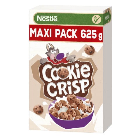 Nestle Cookie Crisp hommikusöögihelbed, 625 g цена и информация | Hommikuhelbed | kaup24.ee