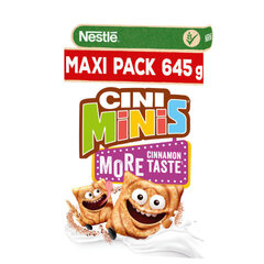 Завтрак из злаков со вкусом корицы с витаминами и железом Nestle Cini Minis, 645 г цена и информация | Сухие завтраки | kaup24.ee