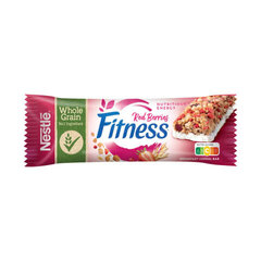 Злаковый батончик с клюквой, клубникой, витаминами и минералами Nestle Fitness, 23.5 г цена и информация | Сладости | kaup24.ee