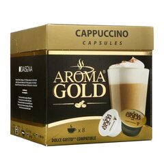 Капсулы кофе Cappuccino Aroma Gold, 186.4 г цена и информация | Кофе, какао | kaup24.ee