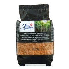 Неочищенный тростниковый сахар Dan Sukker, 750 г цена и информация | Кулинарные добавки | kaup24.ee